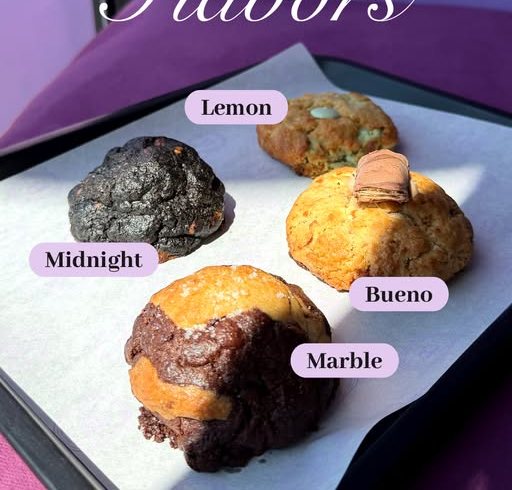 New flavours: Lemon, Midnight, Bueno and Marble cookies