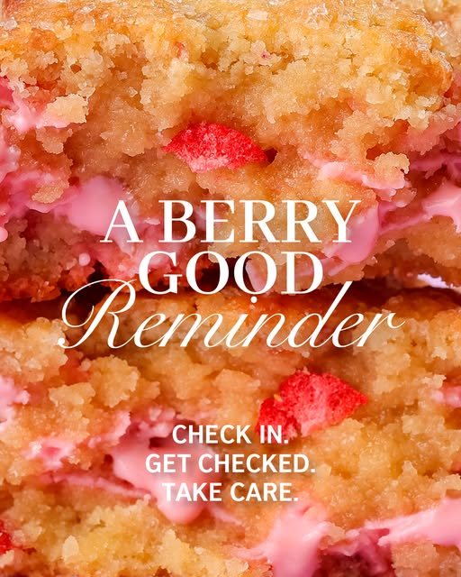 Instagram post: a berry good reminder